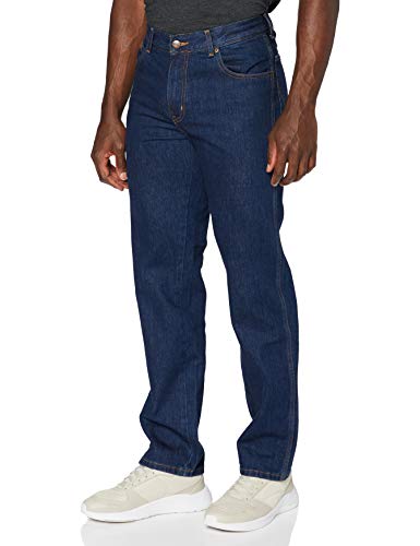 Wrangler Herren Texas 821 Authentic Straight Jeans, Darkstone, 36W / 30L