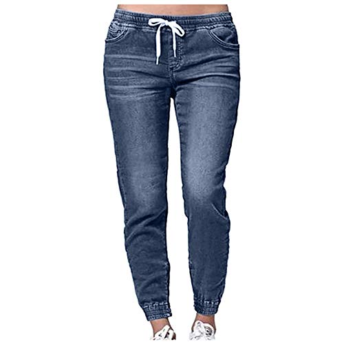 Darringls Baggy Jeans Damen mit Kordelzug Stretch Jeanshosen Valentinstag Kleidung Denimhosen Skinny-Leg Streetwear...
